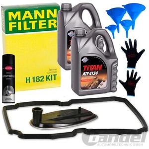 ZESTAW FILTRÓW HYDRAULICZNYCH MANN + OLEJ FUCHS ATF do MERCEDES C KLASA E W 202 203 211 210 - Zdjęcie 1 z 1
