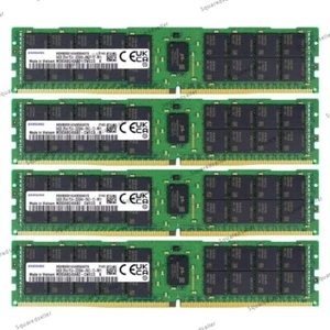 Samsung 3200MHz (4 x 64GB) 256GB DDR4 RAM DIMM ECC Registered Server Memory - Picture 1 of 4
