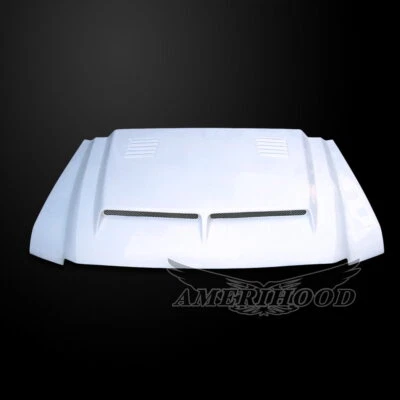 Fits Ford F-450 1999-2003 Super Duty 6.0L  Type-E Style Ram Air Cooling Hood - Image 1 of 4