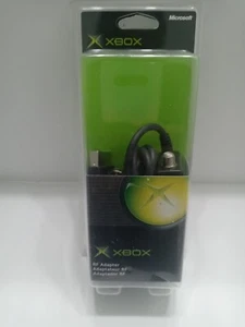 ORIGINAL OFFICIAL GENUINE MICROSOFT XBOX RF TV ADAPTER NEW In Box - Picture 1 of 3