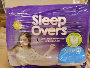 Cuties Sleep Overs Youth Underwear X-Large 85 to 140 lb Incontinence Pant (Pack - Picture 1 of 3