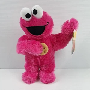 Sesame Street Cookie Monster Hot Pink **Rare** Soft Plush Toy 27cm PP1 - Picture 1 of 8