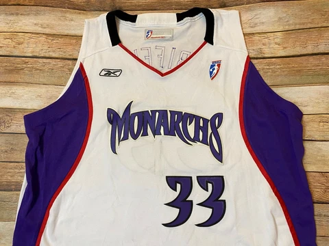 2003 Authentic WNBA Team Issue Sacramento Monarchs Jersey YOLANDA GRIFFITH Home Cover