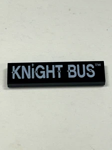 Lego Harry Potter 'Knight Bus' 1x4 Decorated Tile  - Picture 1 of 1