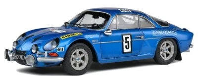 SOLIDO - ALPINE A110 1600S Olympia Rally 1972 #5 J.P.NICOLAS/J.TODT - 1/18 - ... - Immagine 1 di 4