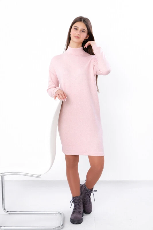 Vestido de punto para niñas - Tela suave, ajuste elástico y diseño elegante,, Demi-mar... Foto 1 de 4