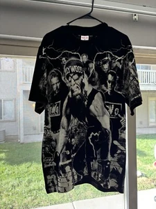 NWO AOP Glow In The Dark T Shirt IYKYK Hulk Hogan WCW WWE XXL Wrestling Tee - Picture 1 of 5