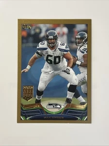 Carta 2013 Topps All-Pro Gold Border /2013 SP Max Unger #103 Seattle Seahawks - Foto 1 di 2