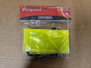US ARMY GI SOLDIERS PT ATHLETIC HI-VIZ YELLOW VINYL REFLECTIVE SAFETY BELT - Picture 1 of 4