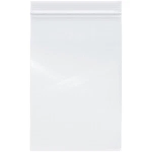 Plymor 6" x 9", 6 Mil Industrial Duty Zipper Reclosable Plastic Bags - Picture 1 of 2