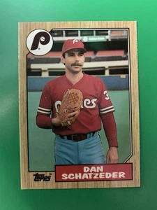 1987 Topps Tiffany Dan Schatzeder Philadelphia Phillies #789 - Picture 1 of 2