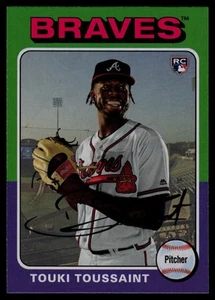 2019 Topps Archives #141 Touki Toussaint RC Atlanta Braves - Picture 1 of 2
