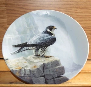 Peregrine Falcon Daniel Smith 1990 bradex VTG Decorative 84-K41-74.2 3821A - Picture 1 of 3