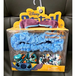 Disney Stitch Headwrap & Scrunchie Set NEW Cute Kawaii Hair Accessories Gift - Picture 1 of 6