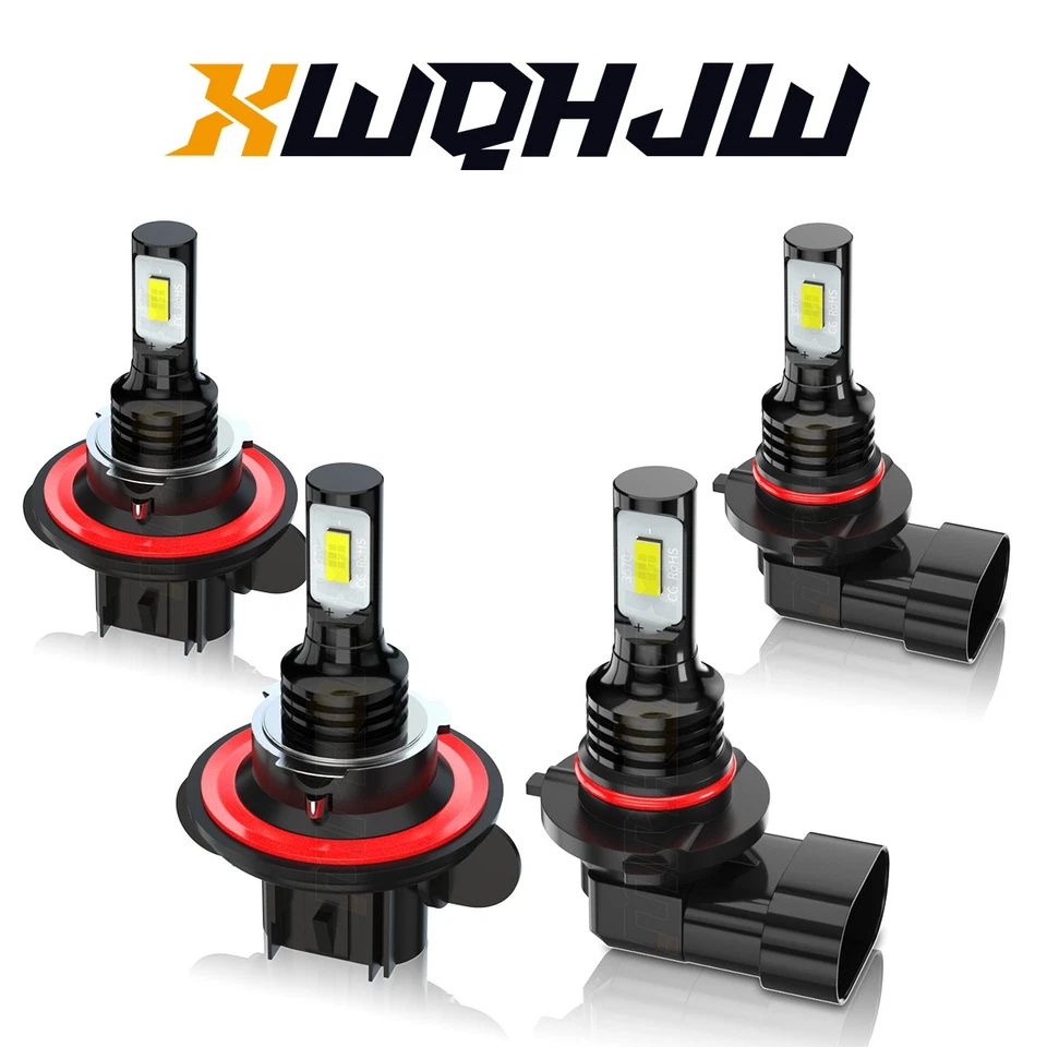 For Ford Explorer Sport Trac Pickup 2007-2010 LED Headlight Fog Light Bulbs Kit - Image 1 of 4