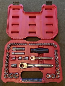 Juego de herramientas mecánicas CRAFTSMAN 51 piezas Max Axess Pass Thru - 29309 sin usar - Imagen 1 de 20