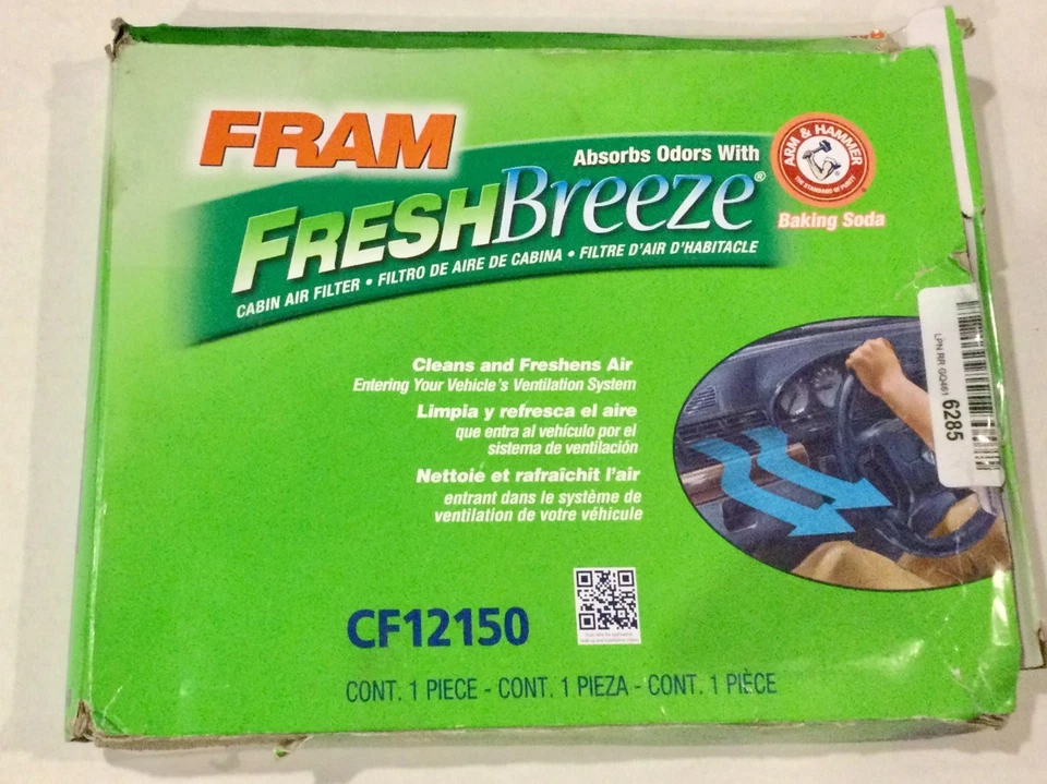 Paquete de 2 filtros de aire de cabina CF12150 Ford F-250 F-350 F450 F550 Super Duty Expedition Foto 1 de 1