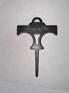 Vintage Chemin de Fer Metallhaken Reißverschluss Hose Reißverschluss Haken Helfer Knopf nur Haken - Bild 1 von 19
