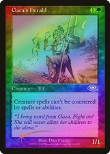 Gaea's Herald FOIL Planeshift PLD Green Rare MAGIC GATHERING CARD ABUGames