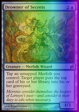 Magic the Gathering MTG Drowner of Secrets (58) Lorwyn   LP FOIL
