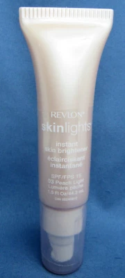 Revlon SkinLights Face Illuminator INSTANT SKIN BRIGHTENER 03 Peach Light 1.5oz - Image 1 of 4
