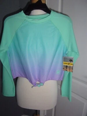 RashGuard feminino Hang Ten tamanho L/14 - Imagem 1 de 2