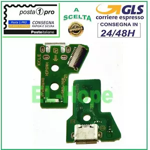 CONNETTORE RICARICA MICRO USB PCB 12 PIN JDS-055 PER CONTROLLER JOYPAD SONY PS4 - Foto 1 di 1