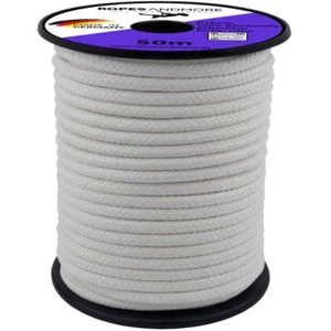 Cuerda de algodón cuerda Ø3mm-12mm cuerda natural algodón para bricolaje manualidades macramé 10-100m - Imagen 1 de 41