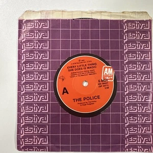 Vintage 45 RPM LP Single THE POLICE Every Little Thing She Does is Magic K-8454 - Picture 1 of 12