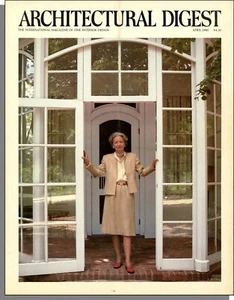 Architectural Digest - 1985, April - Ginnie & Bob Newhart's Bel-Air Home - Bild 1 von 2