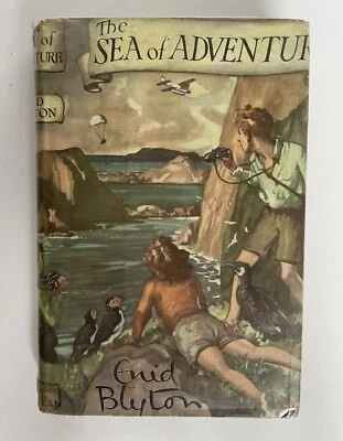 The Sea Of Adventure by Enid Blyton 1961 Macmillan Hardcover Dust Jacket - Image 1 of 4