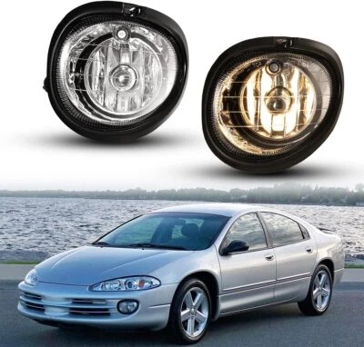  Par de luces antiniebla transparentes para parachoques delantero Dodge Intrepid 1999-2004 Foto 1 de 4