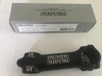 TRUVATIV XR 3D STEM , 120mm X 5°,31.8mm bar Clamp,1 1/8” Steer Clamp, BLACK - Image 1 of 4