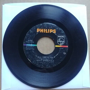 DUSTY SPRINGFIELD All I See Is You 45 7" POP VOCAL SOUL Record Vinyl Records - Picture 1 of 2