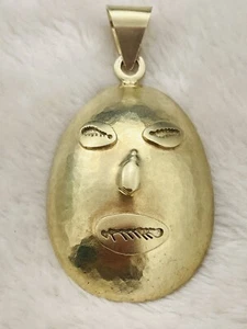 Elegua Pendant hand made in 14k Gold eleggua orisha - Picture 1 of 4