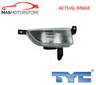 DRIVING FOG LIGHT LAMP RIGHT TYC 19-0145-05-2 P NEW OE REPLACEMENT