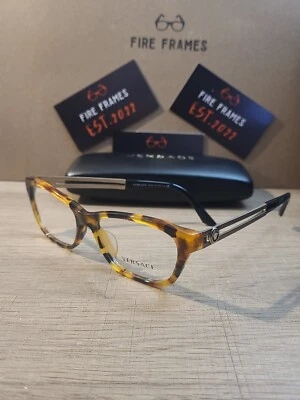 VERSACE MOD. 3220-A 5119玳瑁眼镜框范思哲眼镜54-16-140 — 第 1/4 张图片