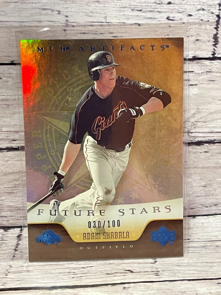 2005 UD Artifacts Blue (#'d/100) - #201 Adam Shabala - Image 1 of 1