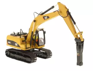 1:50 DM 320D L with Hammer Hydraulic breaker-equipped excavator Diecast Model - Picture 1 of 4