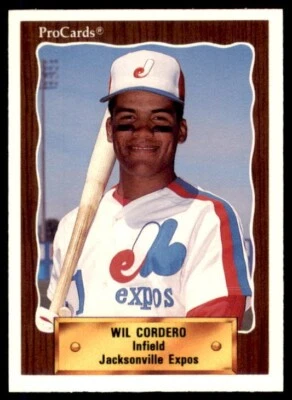 1990 PROCARDS JACKSONVILLE EXPOS WIL CORDERO #1381 - Image 1 of 2