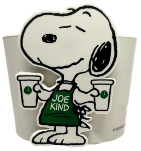 2025 Starbucks Peanuts Joe Kind Snoopy Reusable Hot Cup Tumbler Sleeve - Picture 1 of 3