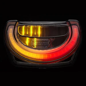 SINGANALS FIT 2018-2024 CB1000R LED POWERGRID TAIL LIGHT SMOKE 2021 E-mark on - Foto 1 di 9