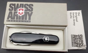 Victorinox Black Huntsman w/ Hook Swiss Army Knife, 91mm SAK A87 - Picture 1 of 9