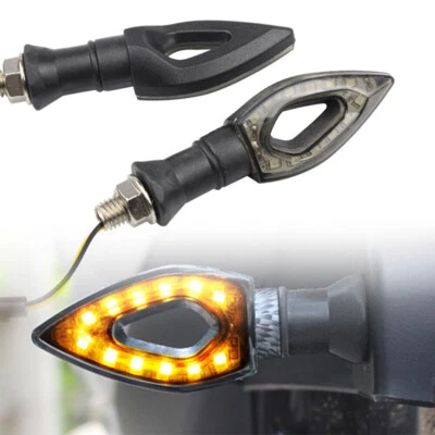 Motorcycle LED Turn Signals Blinker Lights For Honda CBR600RR/CBR500R/CBR1000RR - Image 1 of 4