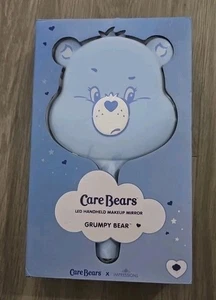 Care Bears Led Handheld Makeup Mirror Grumpy Bear New Blue - Picture 1 of 5