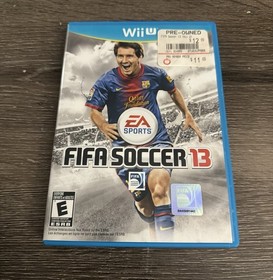 FIFA Soccer 13 (Nintendo Wii U) Complete in Box CIB - Tested