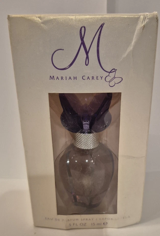 Mariah Carey M .5 OZ eau de parfum spray ~ nueva caja imperfecta abierta ~ Foto 1 de 1