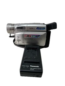Panasonic Nv-vz9b Camcorder Compact Vhs C Video Camera Bundle | Untested - Picture 1 of 12