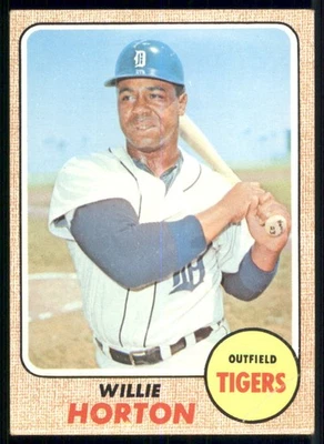 1968 Topps #360 Willie Horton Foto 1 de 2