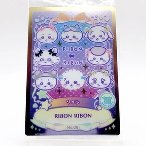 Chiikawa Ribon Ribon #06 Wafer Card Rakko Seaotter Momonga Anime Japan Nagano - Picture 1 of 10